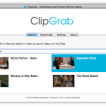 デスクトップで快適ダウンロード「ClipGrab」Win・Mac・Linux